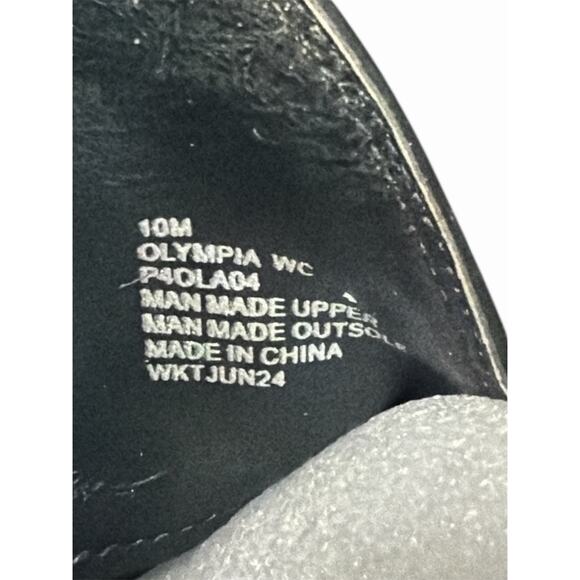 Portland Boot Company Size 10 Olympia Womens Black Cowgirl Western Boots Wide Ca - Picture 6 of 12